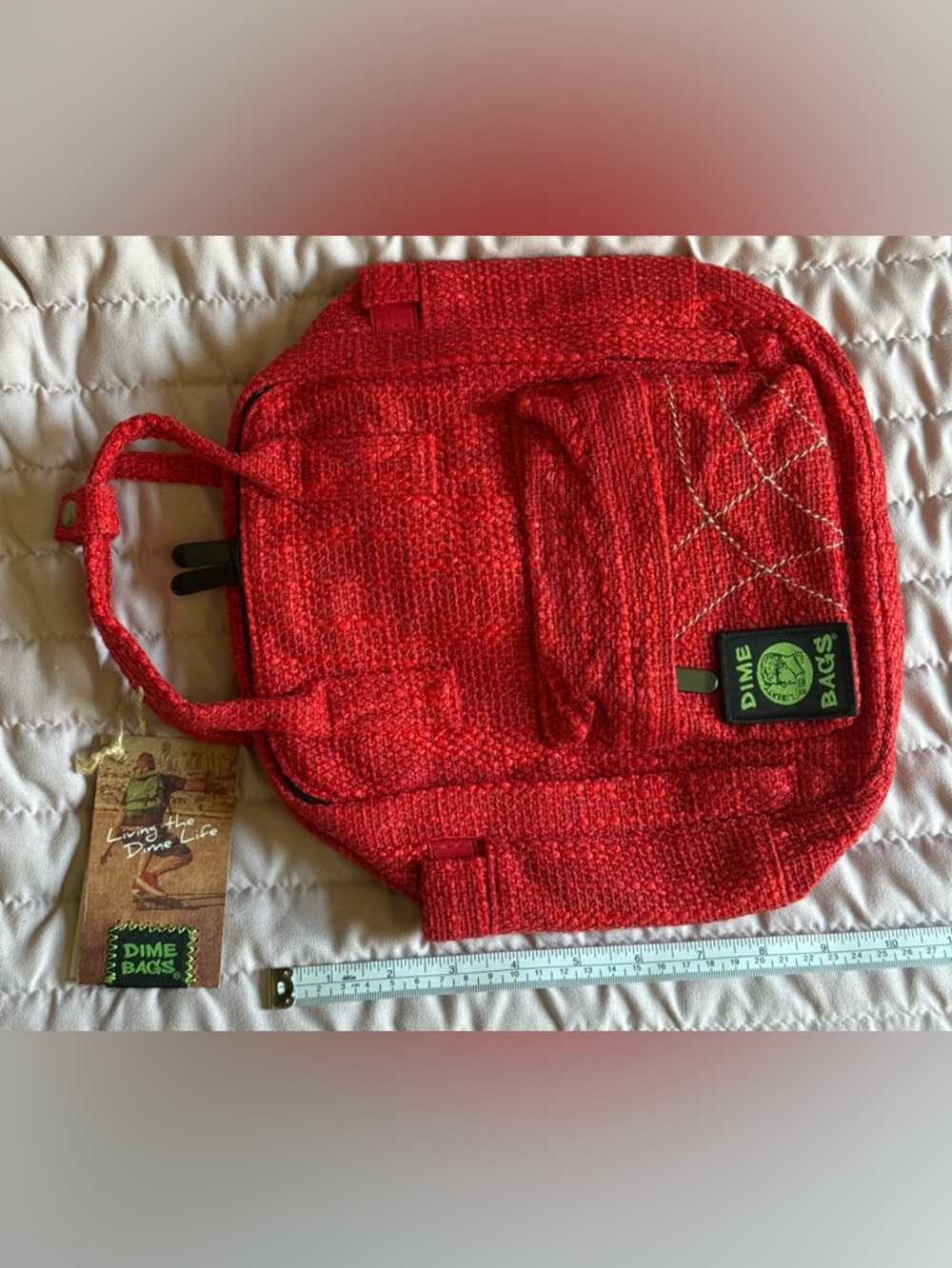 Hot Box Hempster Backpack in Red